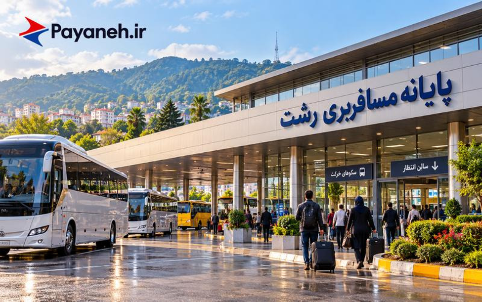 ترمینال و پایانه های مسافربری رشت